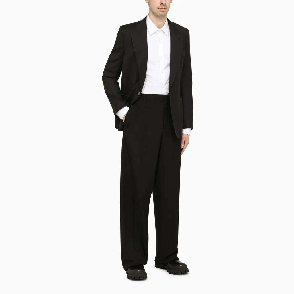 Dolce&Gabbana Oversize Black Tuxedo Jacket - Maven Couture IncMen's Blazer
