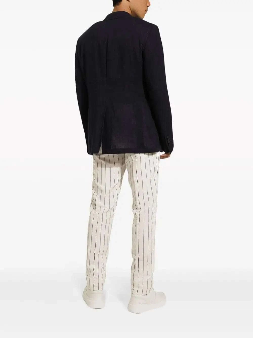 Dolce & Gabbana Sicilia Linen Sngle Breasted Jacket - Maven Couture IncMen's Blazer