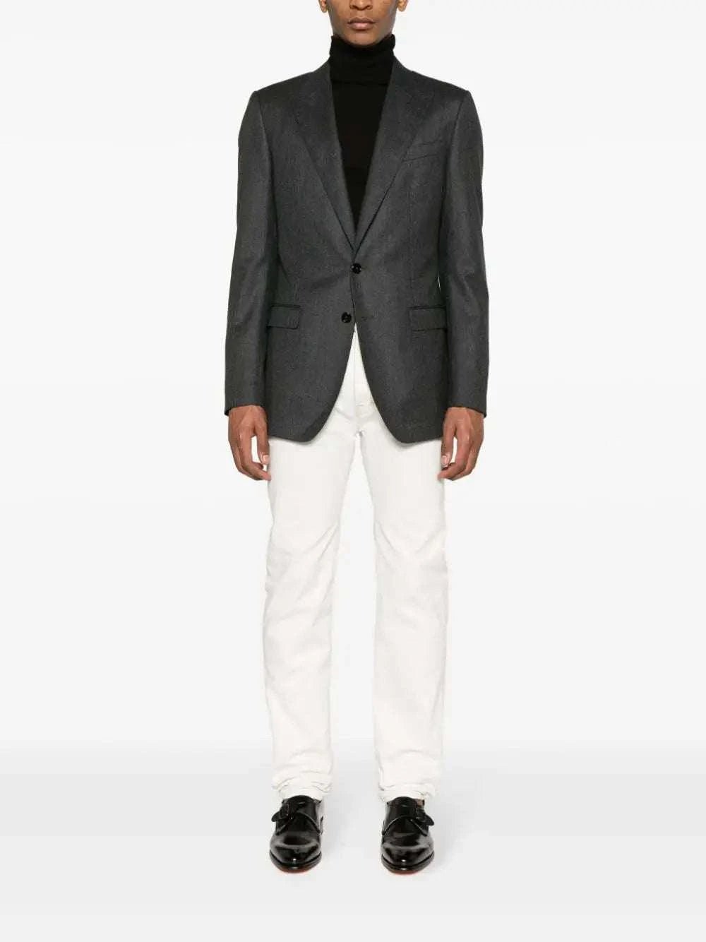 Dolce & Gabbana Wool Single Breasted Blazer Jacket - Maven Couture IncMen's Blazer
