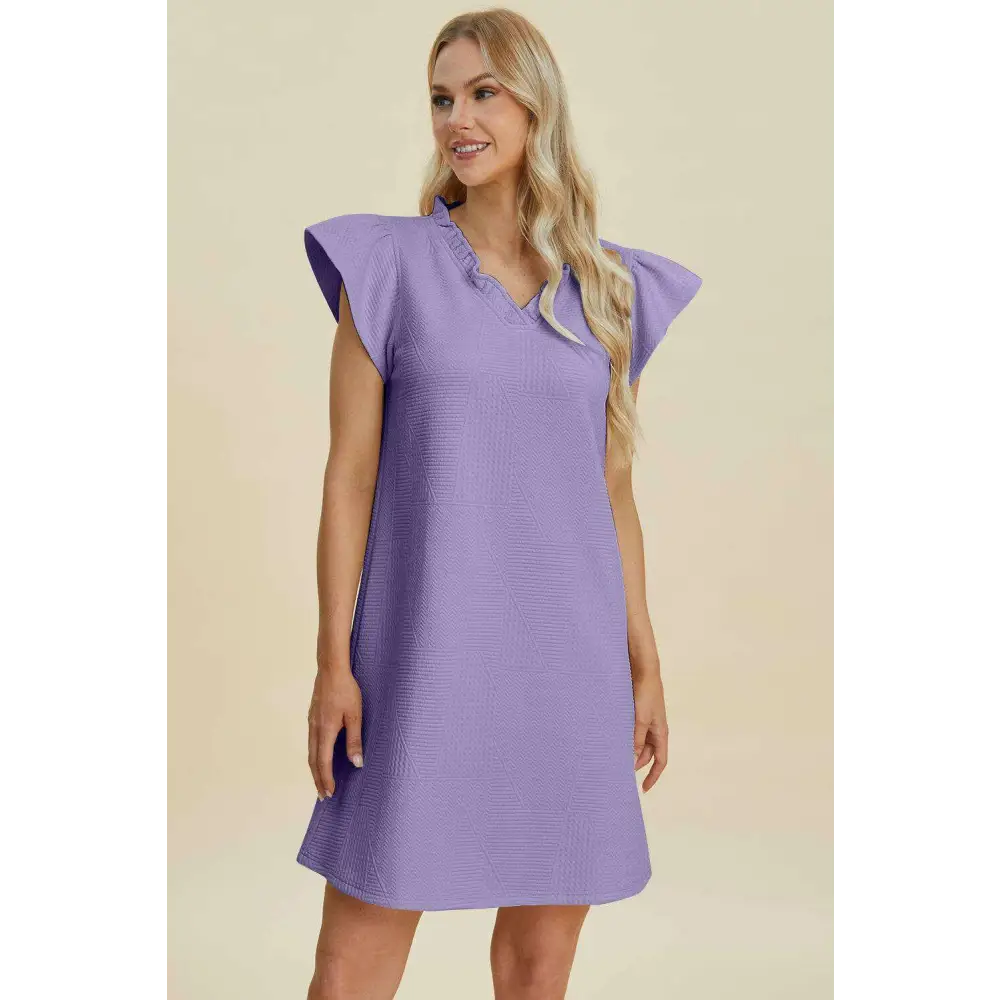 Ruffled elegance in timeless designer clothing for luxury fashion women $34.70 a classic, basic style that embodies