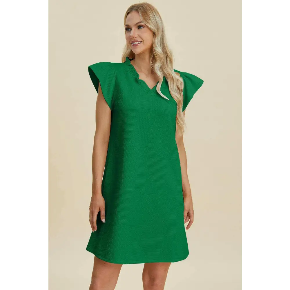 Ruffled elegance in timeless designer clothing for luxury fashion women $34.70 a classic, basic style that embodies