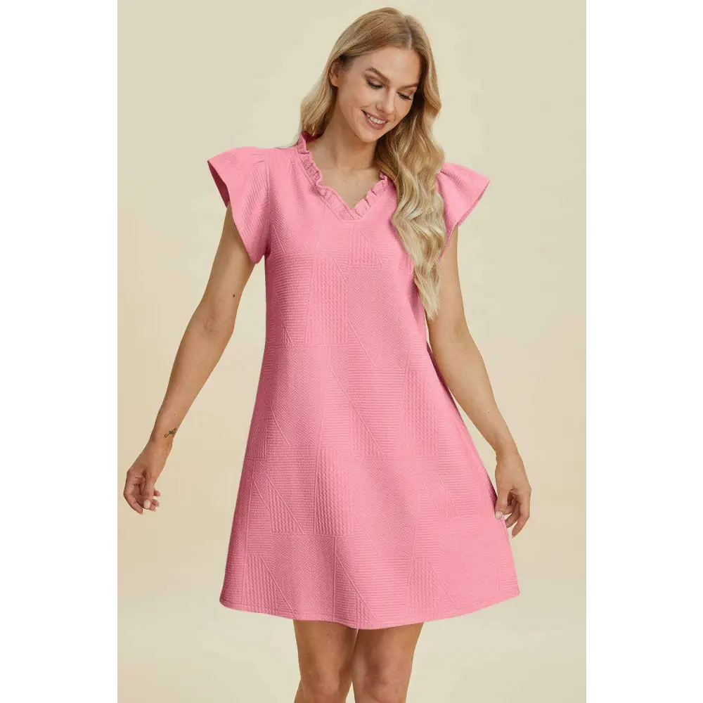 Ruffled elegance in timeless designer clothing for luxury fashion women $34.70 a classic, basic style that embodies