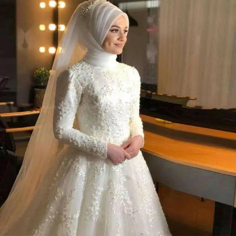 Timeless elegance modest bridal gown in luxury fashion for women $199 wedding dresses this stunning long-sleeve wedding