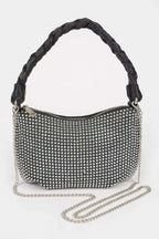 ELEGANT BAG CHELSEA Hot Fix Stone Twisted Hobo – BYMANYC ® New York - Maven Couture IncHAND BAGS