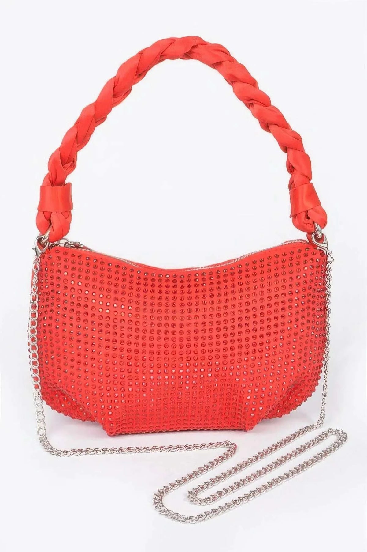 ELEGANT BAG CHELSEA Hot Fix Stone Twisted Hobo – BYMANYC ® New York - Maven Couture IncHAND BAGS