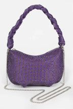 ELEGANT BAG CHELSEA Hot Fix Stone Twisted Hobo – BYMANYC ® New York - Maven Couture IncHAND BAGS