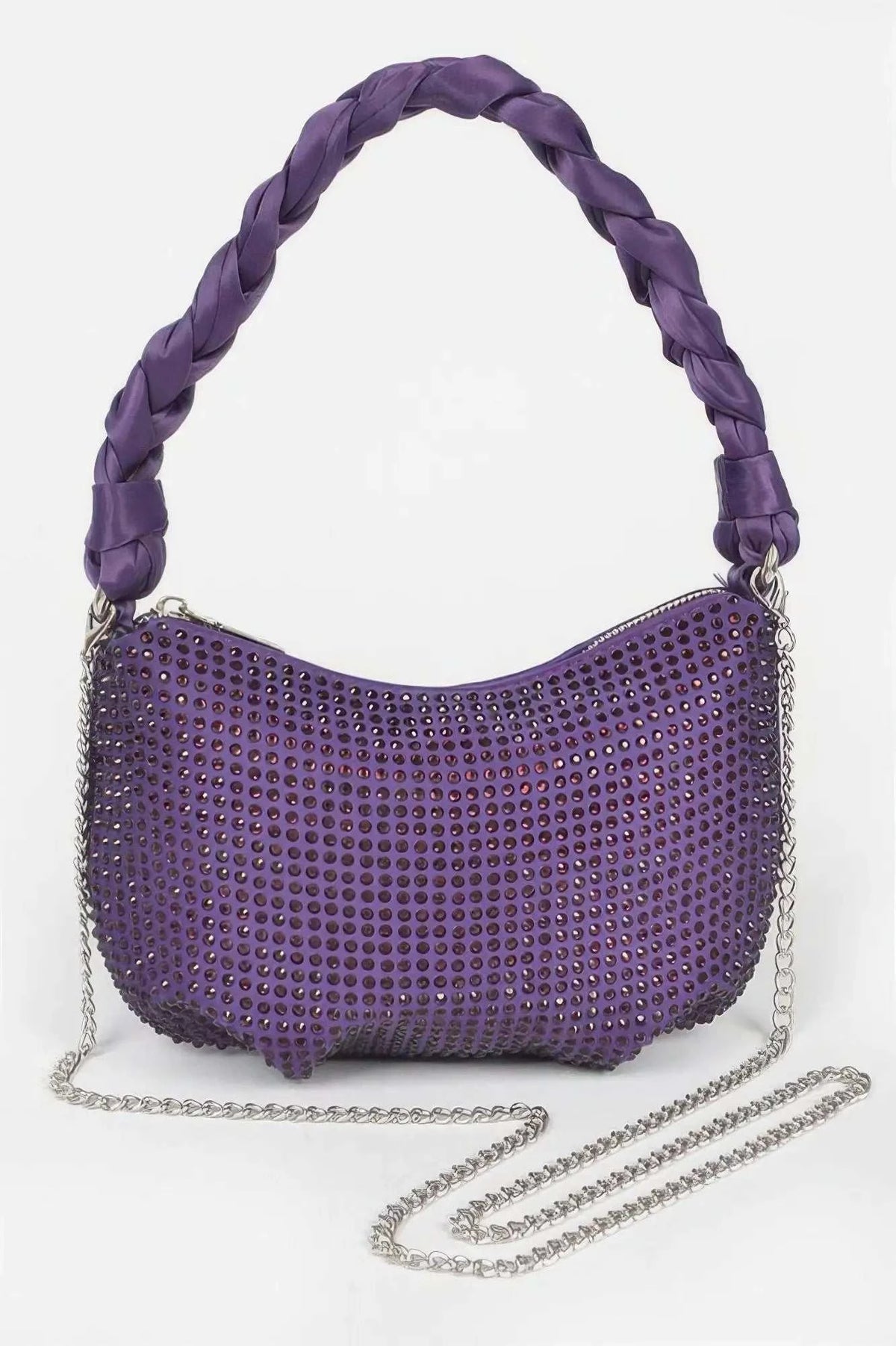 ELEGANT BAG CHELSEA Hot Fix Stone Twisted Hobo – BYMANYC ® New York - Maven Couture IncHAND BAGS