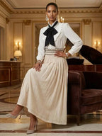 ELEGANT LONG SKIRT - New Collection PARIS LE MARAIS - BASTILLE - BYMANYC ® New York
