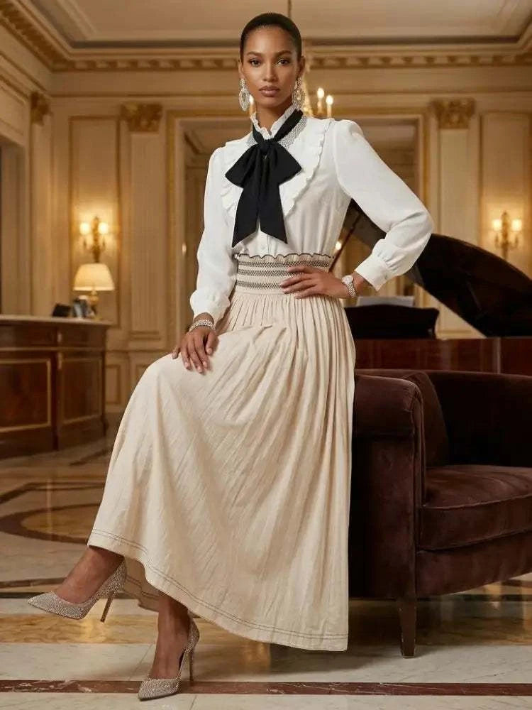 ELEGANT LONG SKIRT - New Collection PARIS LE MARAIS - BASTILLE - BYMANYC ® New York