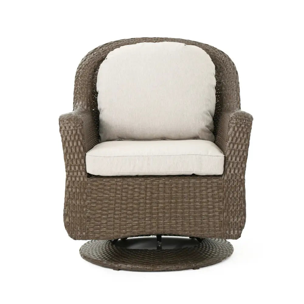 Elevate your space with liam swivel club chair set of 2 at maven couture $599.99 product information main brown,