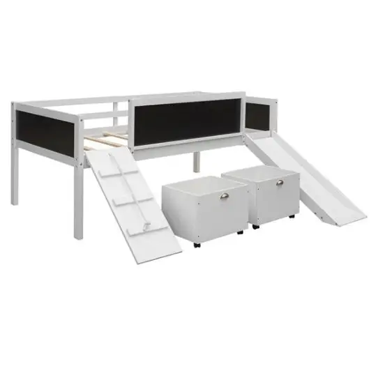 Elevate your space with the luxurious double loft bed in white $563.99 introducing the twin size loft bed, a stunning