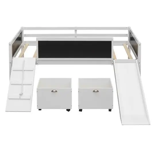 Elevate your space with the luxurious double loft bed in white $563.99 introducing the twin size loft bed, a stunning