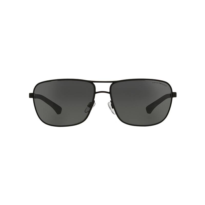 Emporio Armani 0EA2033 Men's Black Rubber Sunglasses 64mm - Maven Couture IncOther