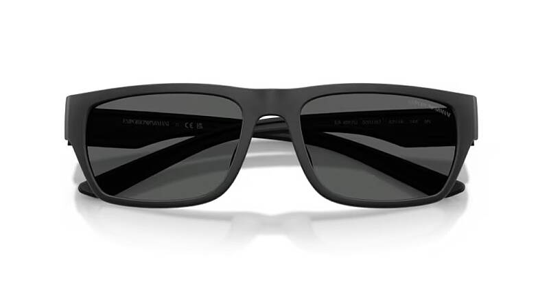 Emporio Armani 0EA4267U Classic Black Men's Sunglasses 57mm - Maven Couture IncOther
