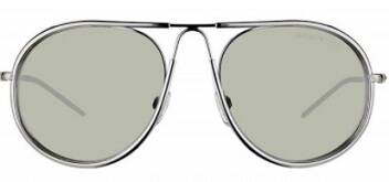 Emporio Armani 2034 3010/6G Grey Metal Mirror Sunglasses 54mm - Maven Couture IncOther