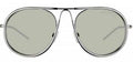 Emporio Armani 2034 3010/6G Grey Metal Mirror Sunglasses 54mm - Maven Couture IncOther