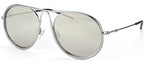 Emporio Armani 2034 3010/6G Grey Metal Mirror Sunglasses 54mm - Maven Couture IncOther