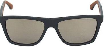 Emporio Armani 4001 5100/5A Mirrored Square Sunglasses 56mm - Maven Couture IncOther