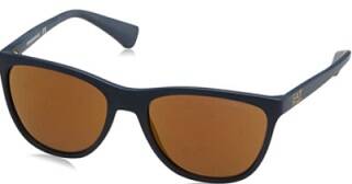 Emporio Armani 4053 5368/6H Matte Navy Mirror Sunglasses - Maven Couture IncOther