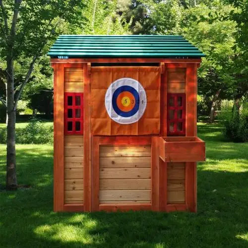 Luxury outdoor wooden game house for sustainable elegance $399.99 specification product information item w155966762