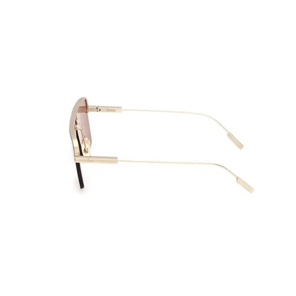 ERMENEGILDO ZEGNA Sleek Metal Frame Sunglasses for Men - EZ0245 32J - Maven Couture IncSUNGLASSES