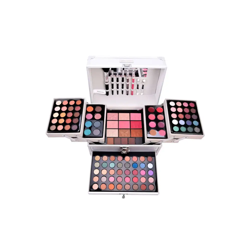 Vibrant eye shadow and blush set for luxury fashion enthusiasts $54.99 product silver applicable general applicable