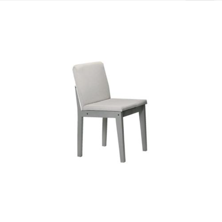 Grey finish 5pc dining room set for a touch of luxury and comfort