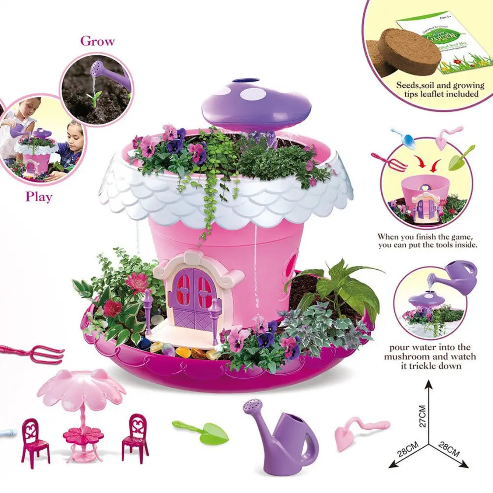 Enchanting fairy garden magic cabin play house for creative play $42.99 let your child’s imagination soar