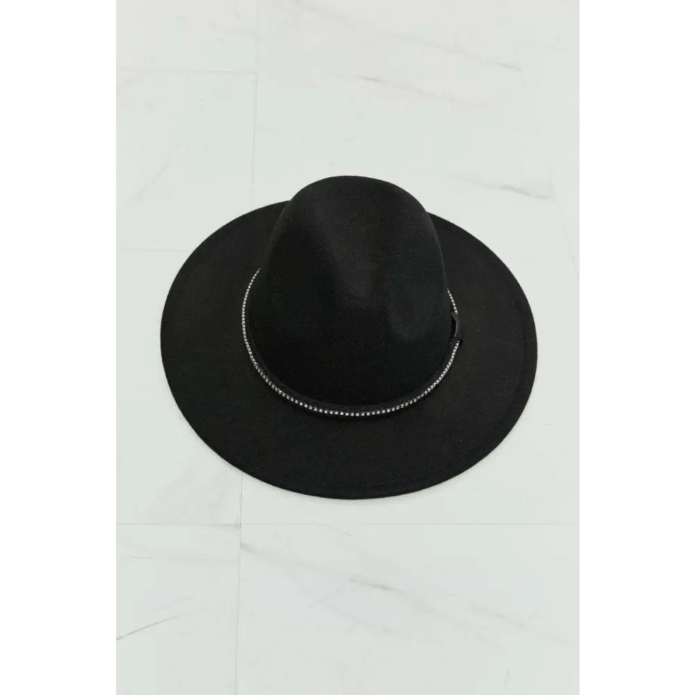 Elevate luxury fashion for women with the back fedora hat and rhinestones $33 this exquisite hat serves