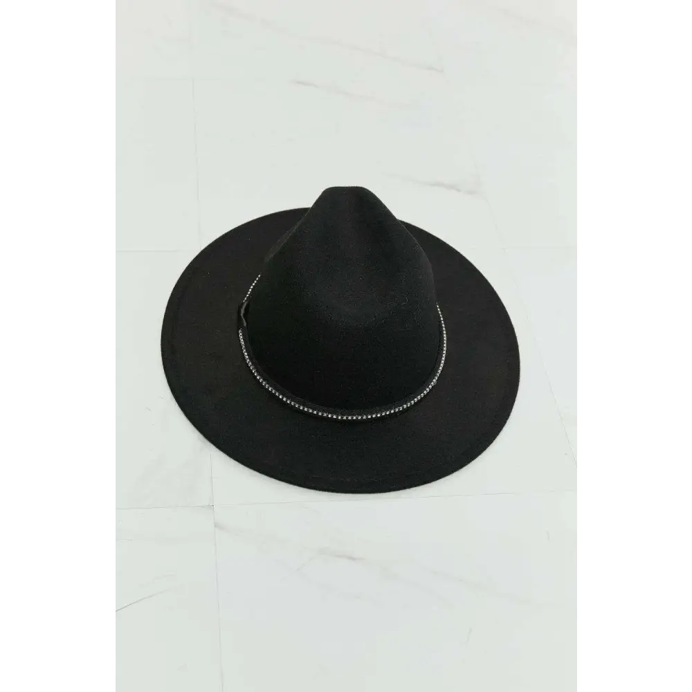 Elevate luxury fashion for women with the back fedora hat and rhinestones $33 this exquisite hat serves