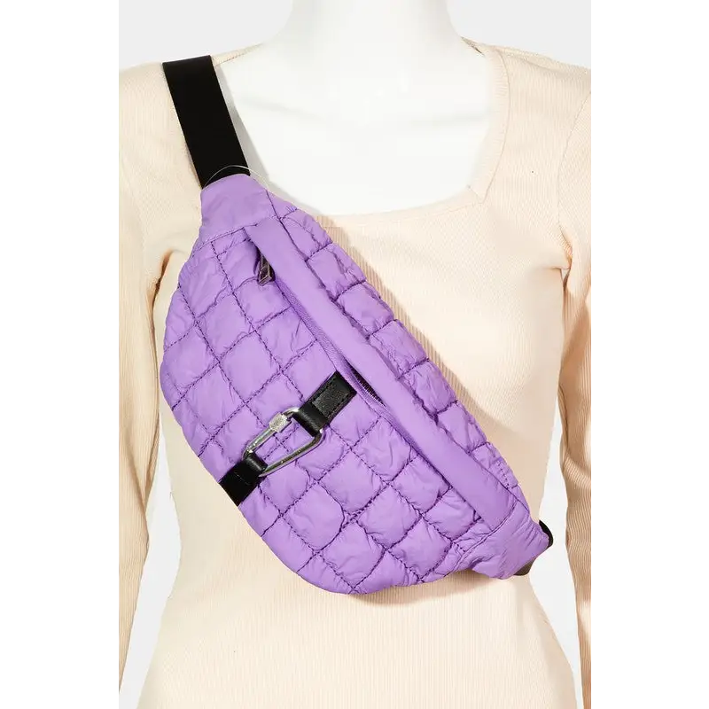 Fame carabiner bubble texture sling bag in luxury fashion for women $24.99 introducing the carabiner bubble texture