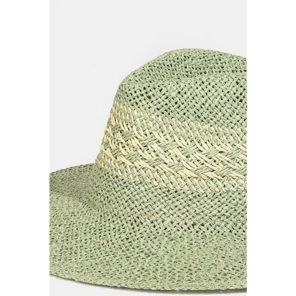 Elevate your outdoor style with a luxury fashion wide brim straw hat $19.80 the contrast wide brim straw hat