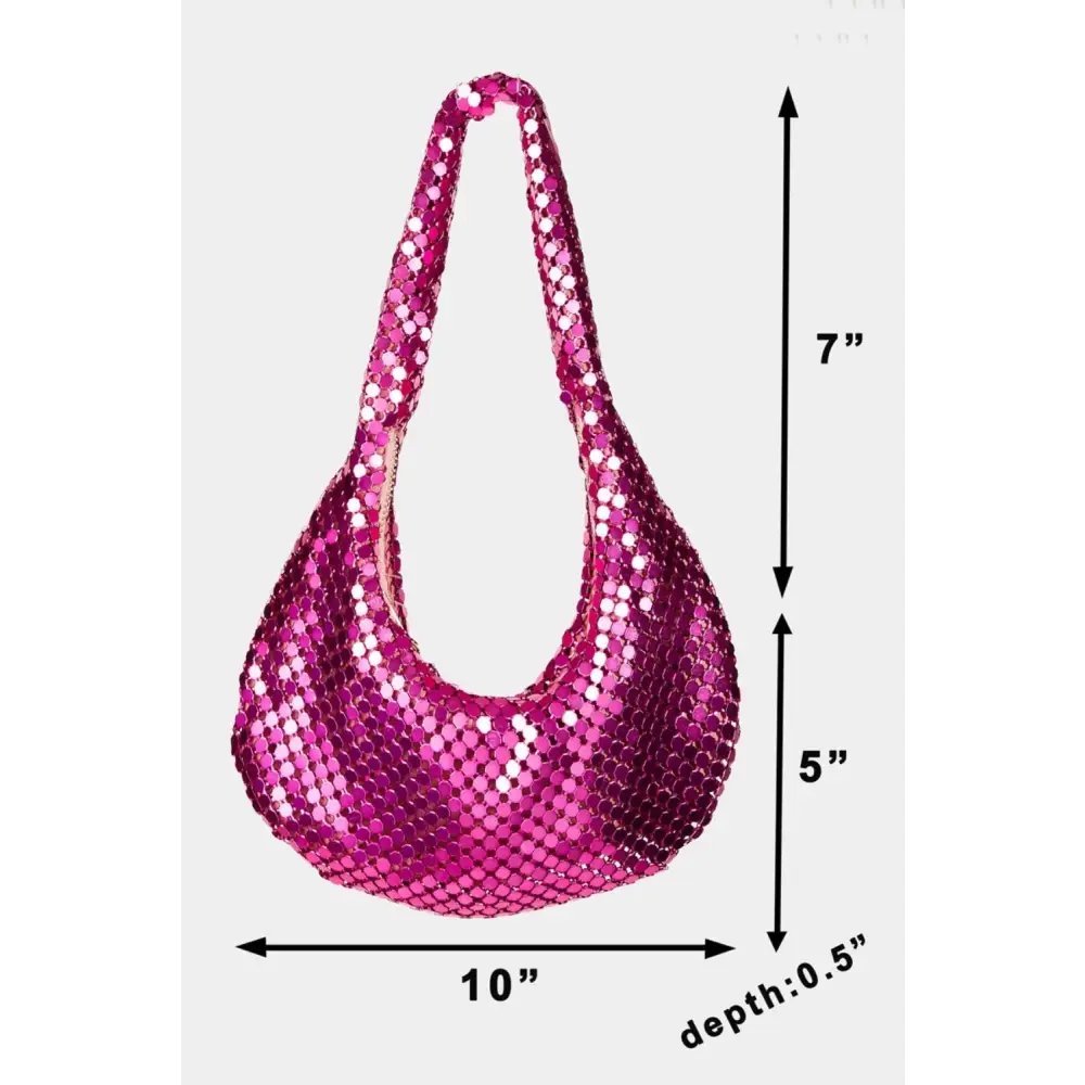 Dazzling sequin disc handbag for luxury fashion enthusiasts $52.18 introducing the sequin disc handbag, a dazzling