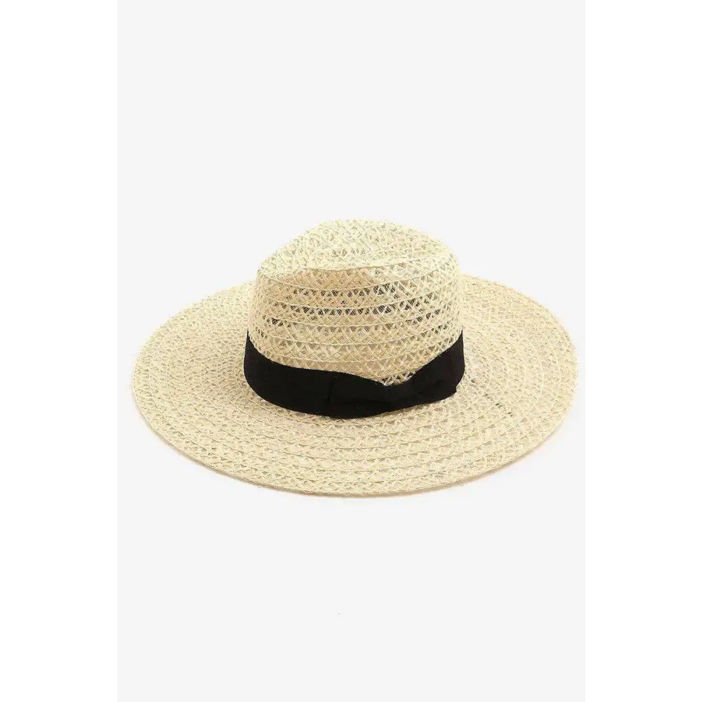 Elevate your look with the fame wide brim straw weave sun hat $23.20 elevate your sun protection game with the stylish