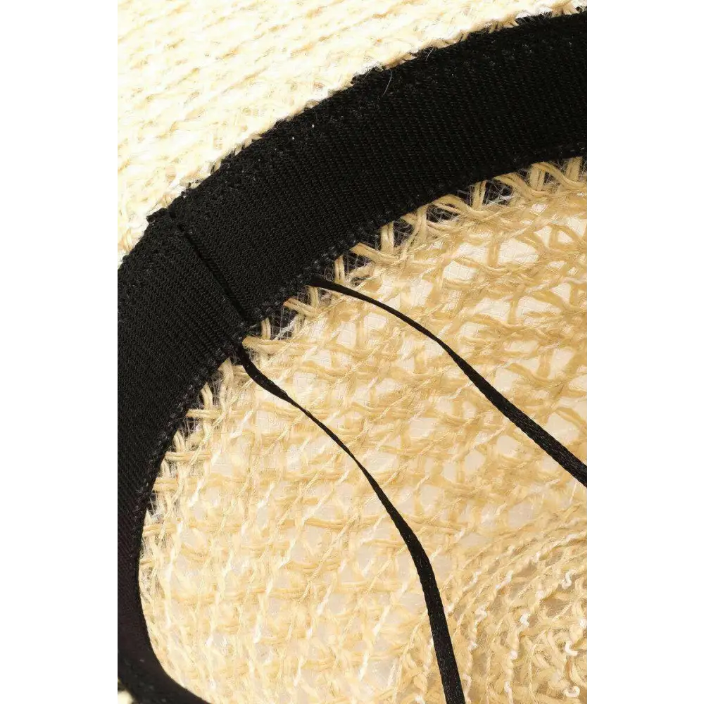 Elevate your look with the fame wide brim straw weave sun hat $23.20 elevate your sun protection game with the stylish