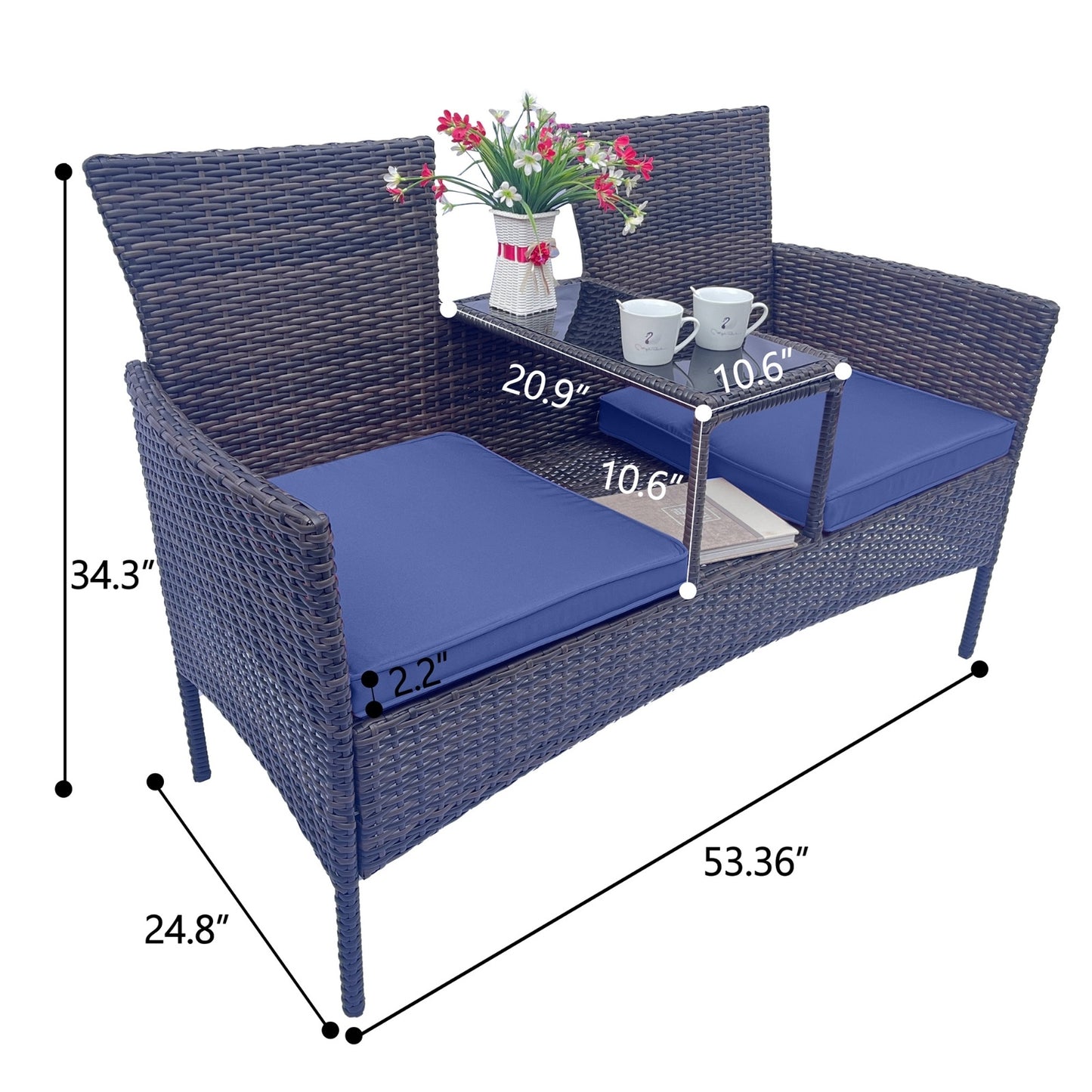 Wicker Patio Set