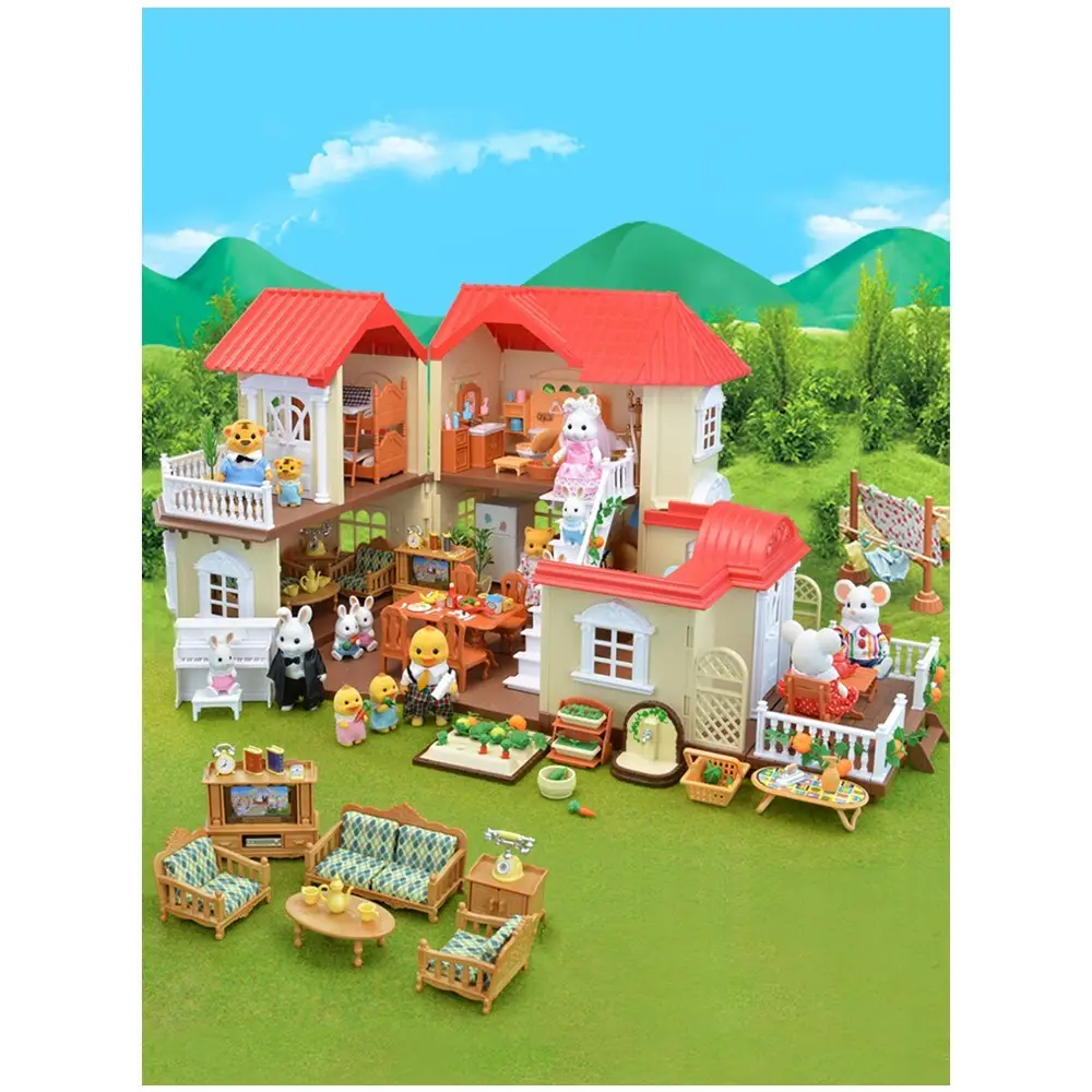 Experience luxury playtime at forest light big house villa $249.99 product applicable 3-12 years old, this delightful