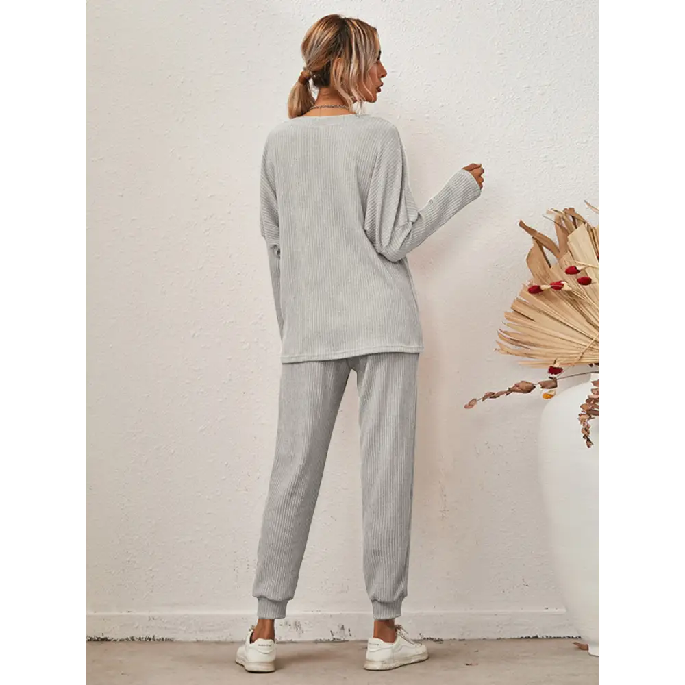 Chic two-piece opaque set for timeless designer clothing enthusiasts $36.84 tied and pocketed - a splendid blend