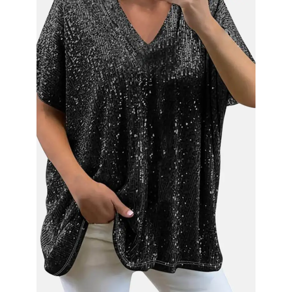 Chic elegance with exclusive sequin fabric in luxury fashion for women $30.30 adorned with shimmering sequins,