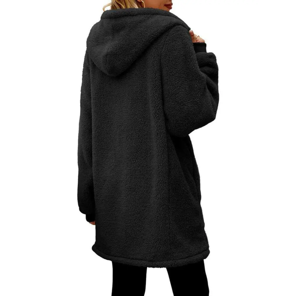 Cozy long sleeve hooded jacket elevates luxury fashion for women $27.62 pocketed for convenience and style normal,