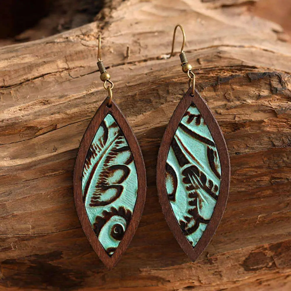 Exquisite western wood and copper jewelry for luxury fashion enthusiasts $10 western - embrace the spirit of the wild