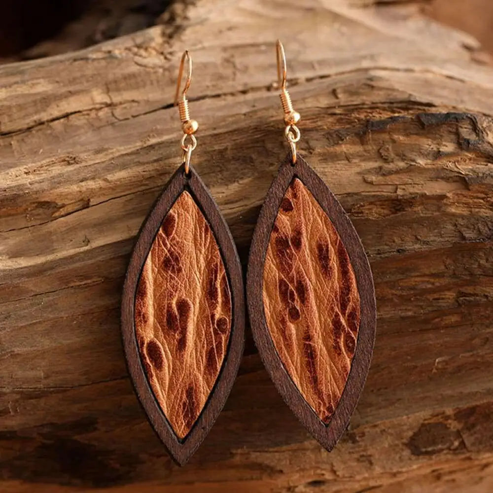 Exquisite western wood and copper jewelry for luxury fashion enthusiasts $10 western - embrace the spirit of the wild