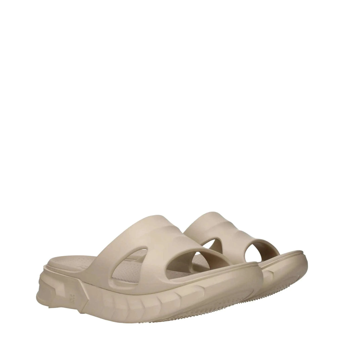 Givenchy Ciabatte e Zoccoli Marshmallow Uomo Gomma Beige/Sabbia - Maven Couture IncMen's Sandals