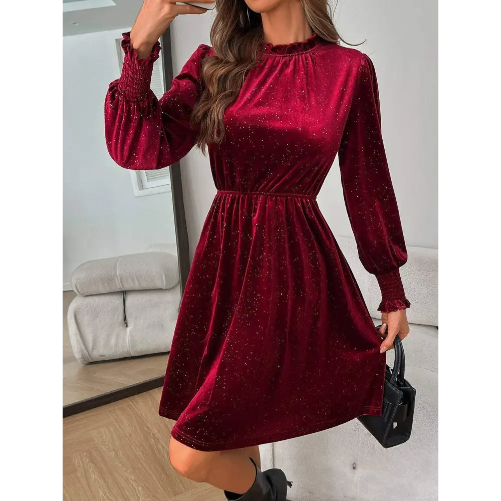 Elevate your style with elegant glitter stretch fabric for luxury fashion $29.84 dresses