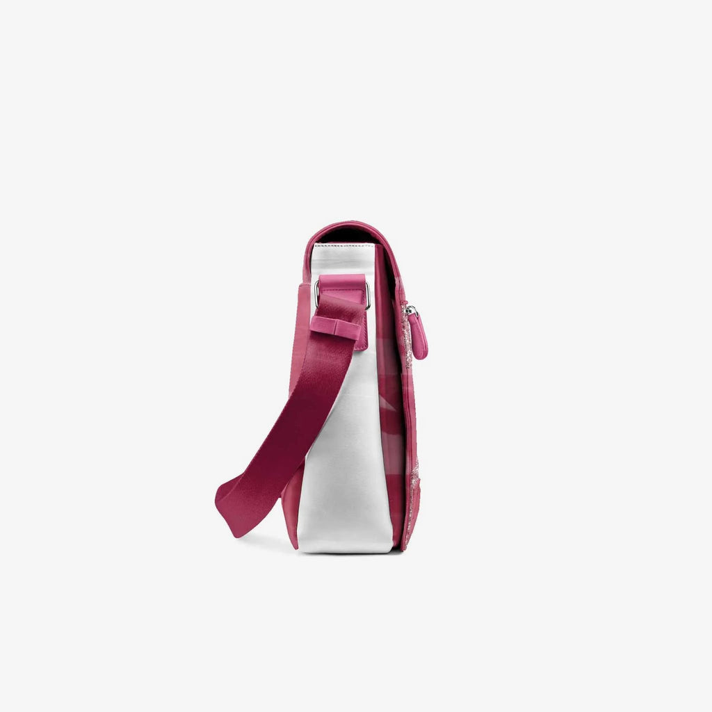 Glitter Pink Messenger Bag 16” | BYMANYC ® New York Glam Street Edition - Maven Couture IncBackpack