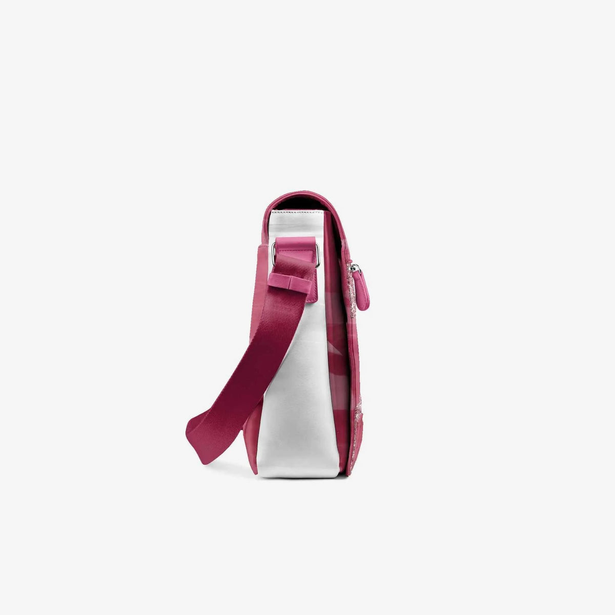 Glitter Pink Messenger Bag 16” | BYMANYC ® New York Glam Street Edition - Maven Couture IncBackpack