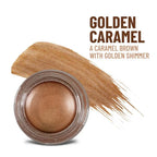 Golden Caramel Any Wear Creme - A Waterproof Multi-tasking creme to powder product for eyes, cheeks & lips. Can be worn anywhere