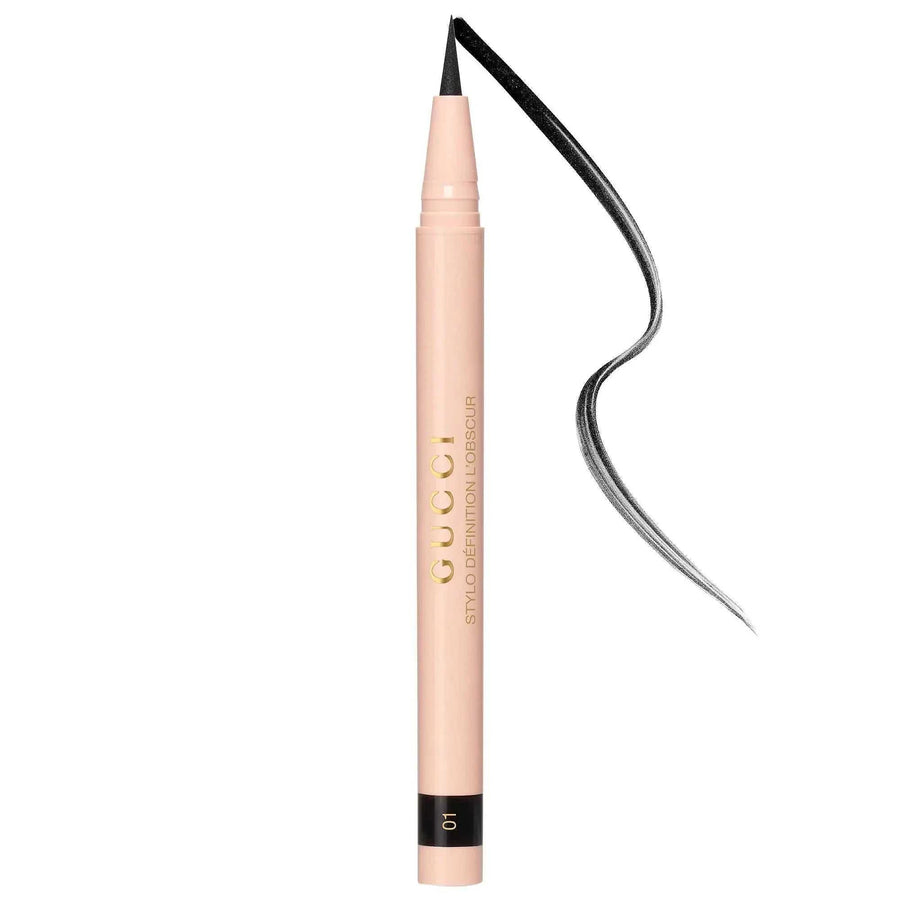 Gucci Beauty Stylo Définition Waterproof Liquid Eyeliner - Precise, Long-Lasting, Chemical-Free Eve Black Shade - Maven Couture IncEyeliner