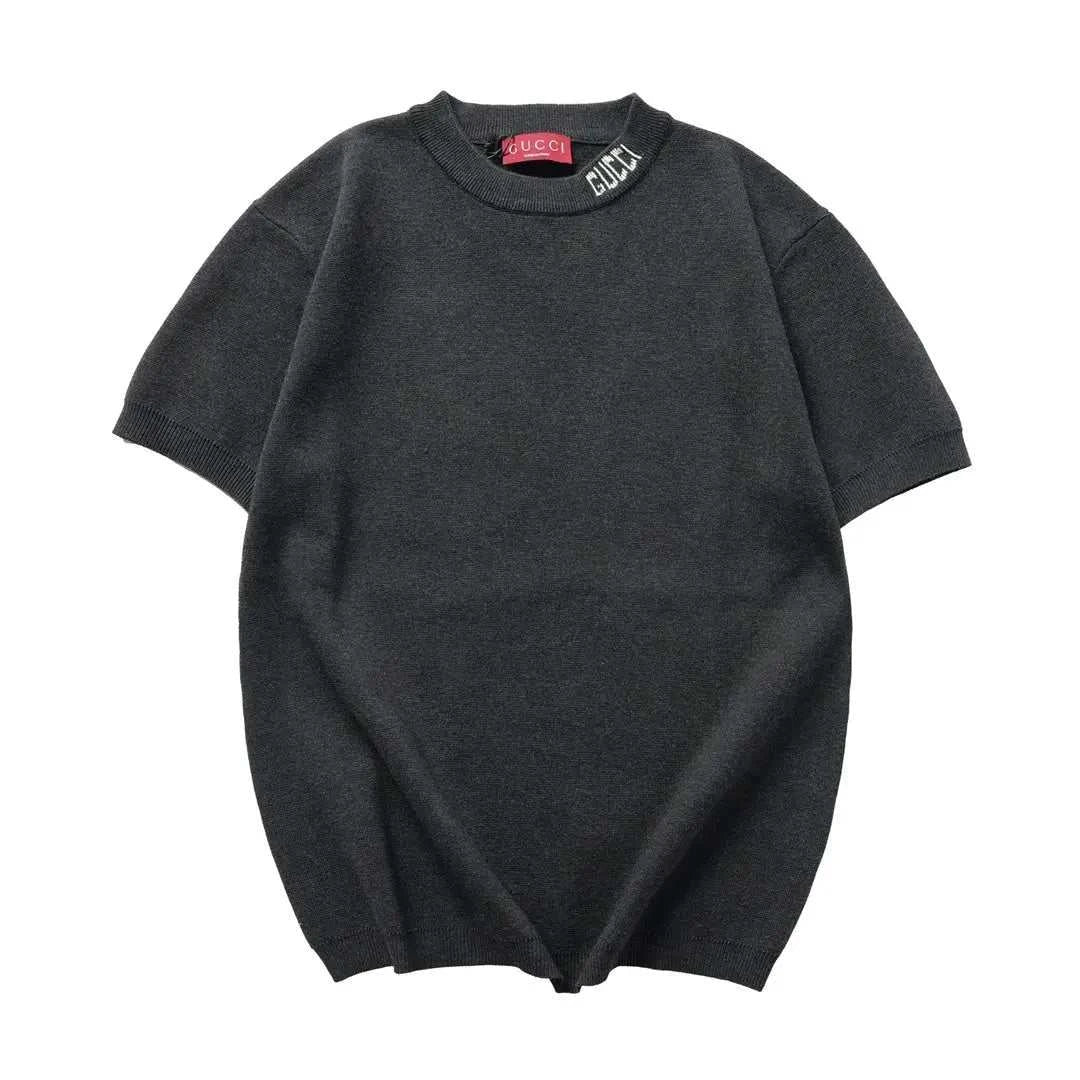 Gucci Black Cotton Crew Neck T-Shirt - Luxury Casual Staple - Maven Couture IncApparel > Tops > T-Shirts