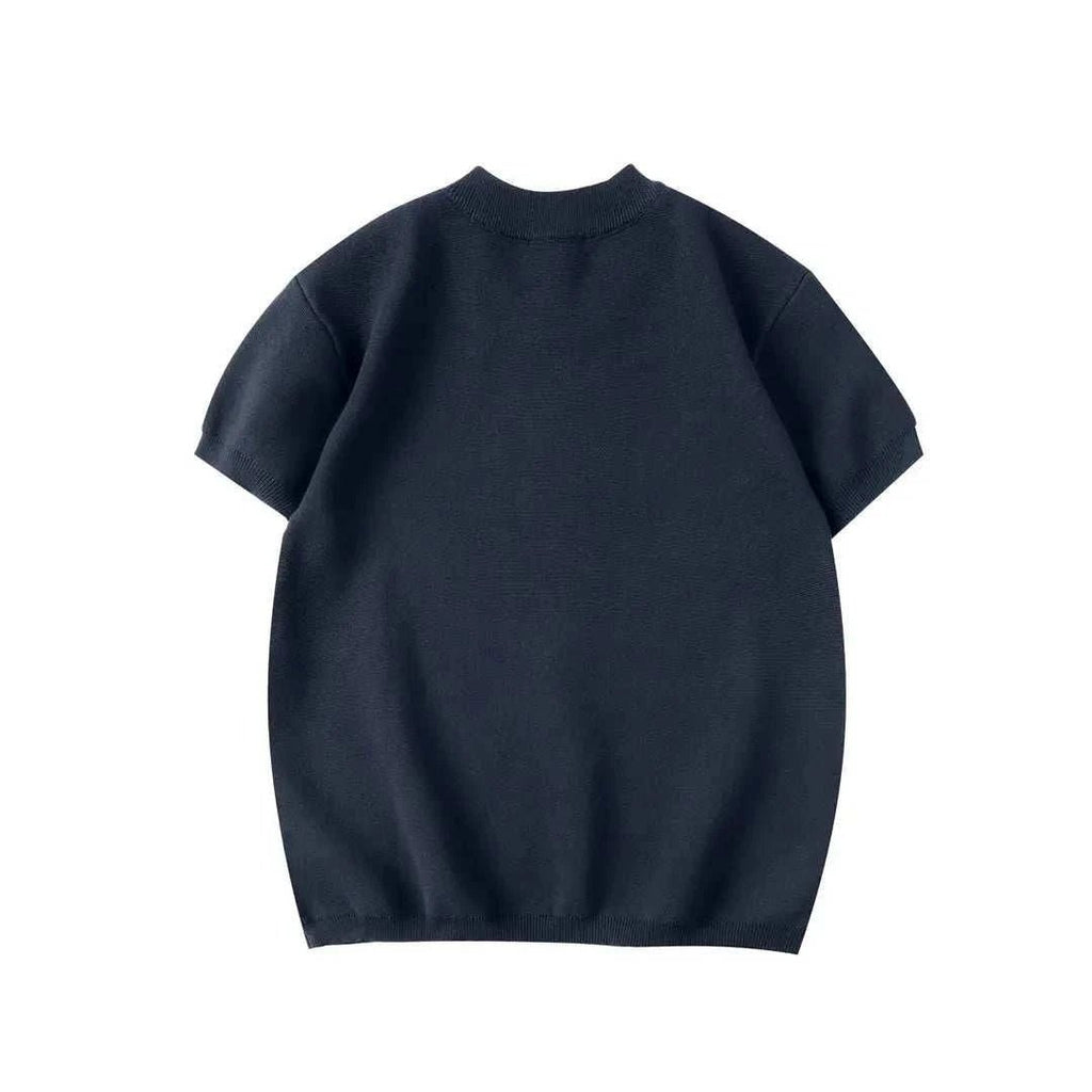 Gucci Black T-Shirt No Collar | Luxury Cotton Streetwear - Maven Couture IncApparel > Tops > T-Shirts